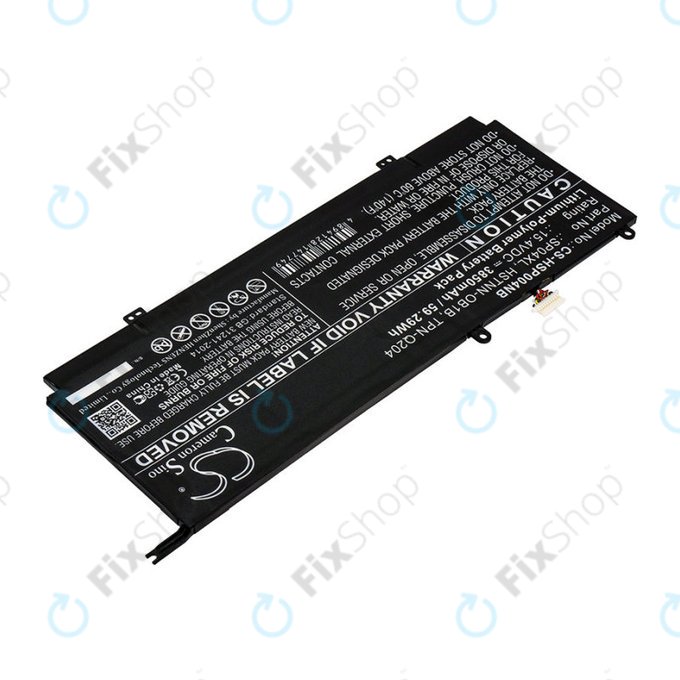 Μπαταρία για HP Spectre X360 13, 3850mAh, Li-Pol, 15.4V, HSTNN-OB1B, HQ