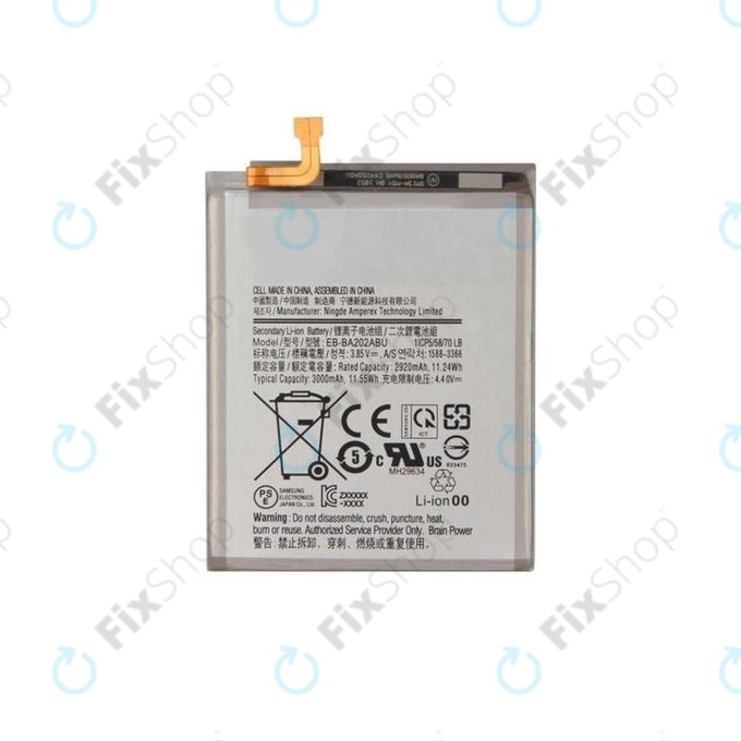 Μπαταρία για Samsung A20e A202F, EB-BA202ABU, 3000mAh