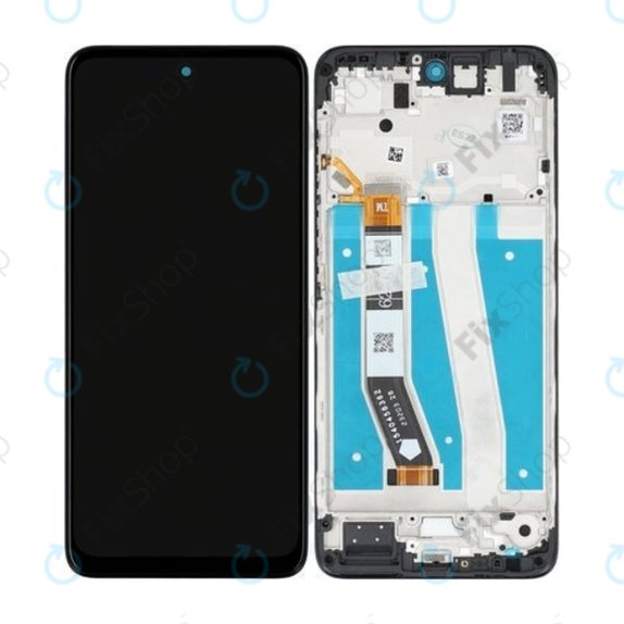 Συγκρότημα οθόνης για Motorola Moto G14, XT2341, Μαύρο, Black, Service Pack