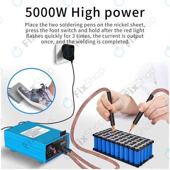 Κιτ Μίνι Μηχανής Συγκόλλησης Σημείου DIY (4000mAh) για Docreate HPSW 5000W
