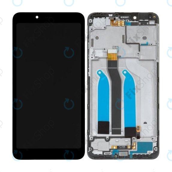 Συγκρότημα οθόνης για Xiaomi Redmi 6, Redmi 6A, Μαύρο, Black, Aftermarket
