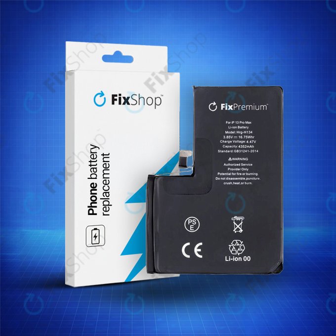 Μπαταρία για iPhone 13 Pro Max, A2653, 4352mAh, FixPremium