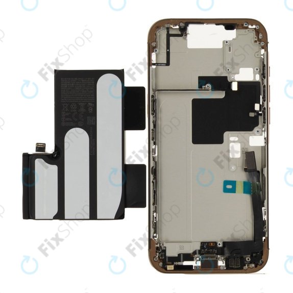Μεσαίο πλαίσιο με μπαταρία για iPhone 16 Pro Max | Desert Titanium | ZD076-00695 | Genuine Apple