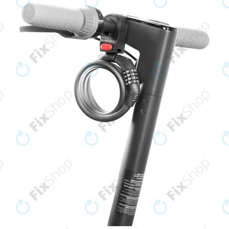 Combination cable lock για Segway Kickscooter P100SE | Ninebot ES1 | ES2 | ES4 | E22 | ES4