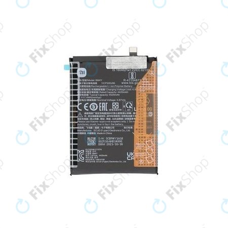 Μπαταρία για Xiaomi Mi 11i, Poco F3, BM4Y, 4520mAh, 460200005B5S, Service Pack