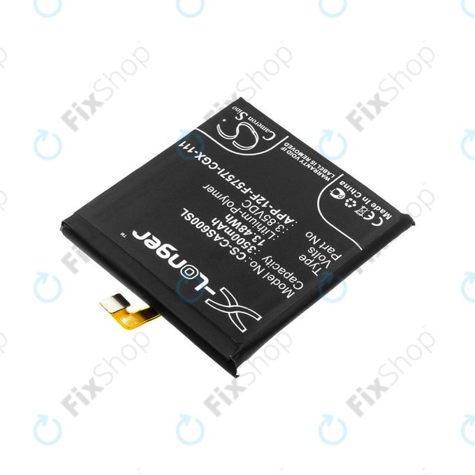 Μπαταρία για Caterpillar CAT S60, 3500mAh, Li-Pol, 3.85 V, APP-12F-F5757I-CGX-111, HQ