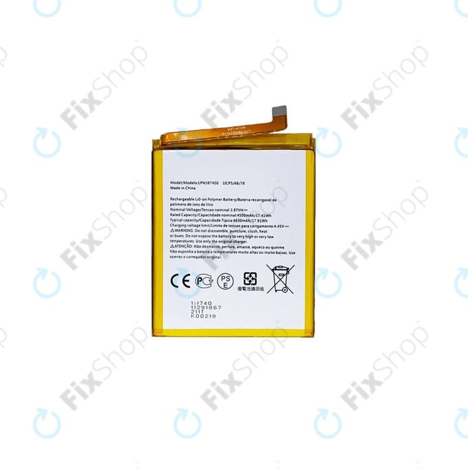 Μπαταρία για Nokia XR20 TA-1368, TA-1362, LPN387450, 4630mAh, Service Pack