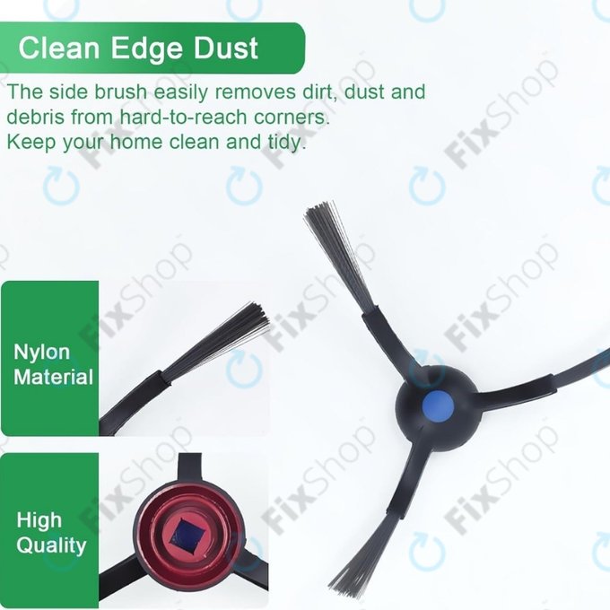 Πλαϊνή βούρτσα, 2 τεμ. για Ecovacs Deebot N20, N20 Plus, N20 Pro Plus