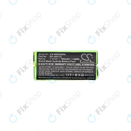 Μπαταρία για Waterpik 900 Sonic Toothbrush, Sensonic Plus Sr-3000, 700mAh, Ni-MH, 2.4V, BK-4MCCE, HQ
