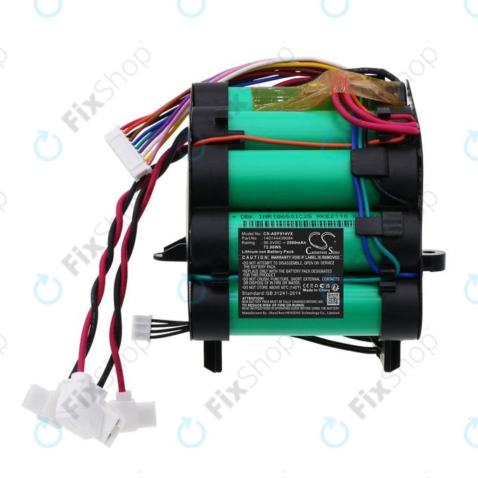 Μπαταρία για AEG FX9, Pure F9, Electrolux FlexLift PF9, 2000mAh, Li-Ion, 36V, 140144439084, HQ