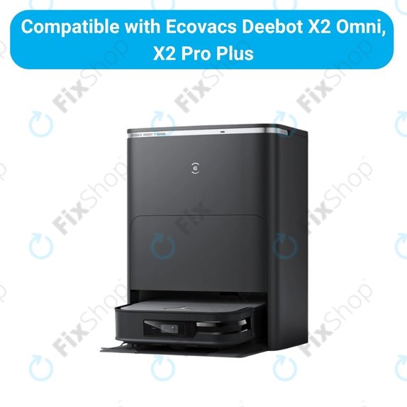 Σετ ανταλλακτικών για Ecovacs Deebot X2 Omni (2x Κύρια βούρτσα, 4x Φίλτρο, 4x Πλαϊνή Βούρτσα)