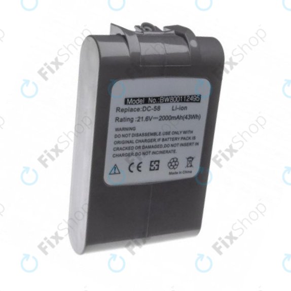 Μπαταρία για Dyson DC-series, V6, 965874-02, 21.6V, 2000mAh