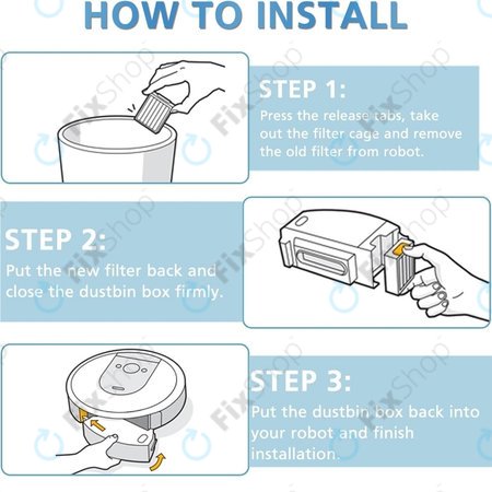 Φίλτρο HEPA (3τμχ) για iRobot Roomba e-series | i-series | j-series