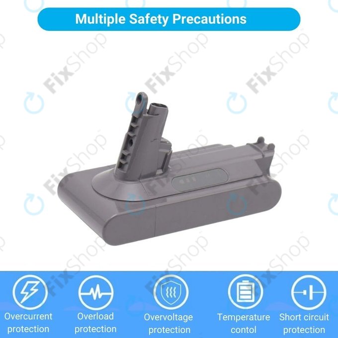 Μπαταρία για Dyson V10, 969352-02, SV12, 206340, 25.2V, 2500mAh