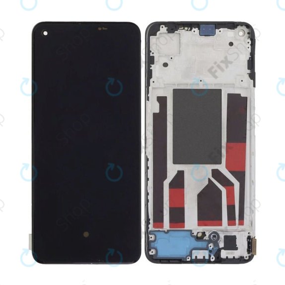 Συγκρότημα οθόνης για Oppo Reno 8, CPH2359, Shimmer Black