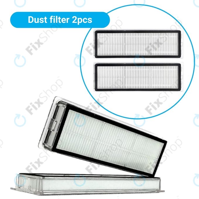 Standard Σετ (Λευκό) για Xiaomi Mi Robot Vacuum Mop (Mijia 1C) | 2 (Mijia 2C) 2 Pro+ (Mijia 1T) | Λευκό | White