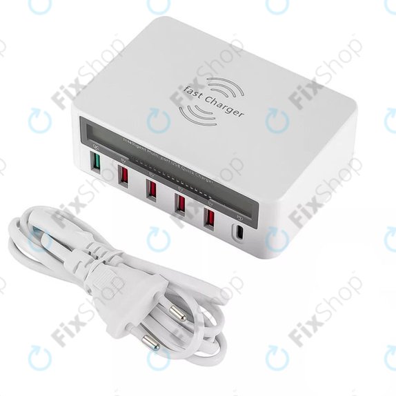 WLX-818F Σταθμός φόρτισης σέρβις με USB 3.0 και USB-C