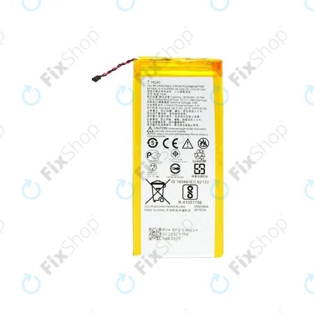 Μπαταρία για Motorola Moto G5 Plus, HG40, 3000mAh