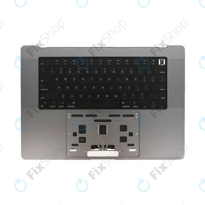 Άνω πλαίσιο πληκτρολογίου για MacBook Pro 16" A2780 (2023), με πληκτρολόγιο US και μπαταρία, Space Gray, 661-32189, Genuine Apple
