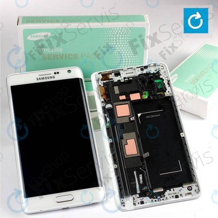 LCD Display Assembly για Samsung Note Edge | N915FY | GH97-16636B | Λευκό, White | Service Pack