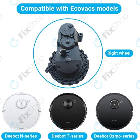 Τροχός με Κινητήρα (Δεξιός) για Ecovacs Deebot N-series | T-series | Ozmo-series