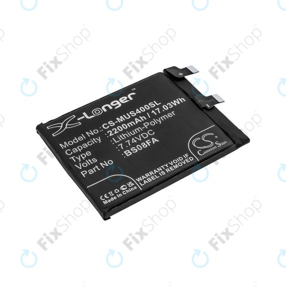 Μπαταρία για Xiaomi Black Shark 4, 2200mAh, Li-Pol, 7.74 V, BS08FA, HQ
