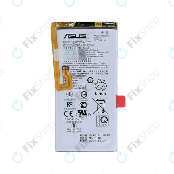 Μπαταρία για Asus ROG Phone 3 ZS661KS, C11P1903, 5800mAh, Service Pack