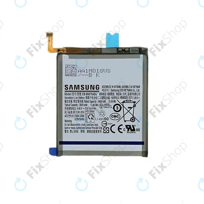 Battery για Samsung Note 10 N970F | GH82-20813A | EB-BN970ABU | 3500mAh | Service Pack