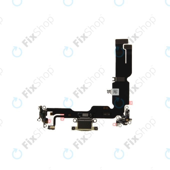 Επαφές Φόρτισης + Καλώδιο Flex για iPhone 15 Plus | Yellow | 923-12774 | Genuine Apple