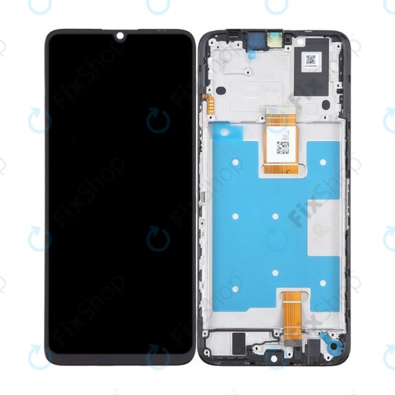 Συγκρότημα οθόνης για Honor X7a, RKY-LX1, RKY-LX2, Midnight Black, Aftermarket