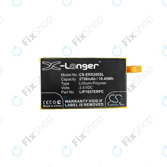 Μπαταρία για Sony Xperia XZ2 Compact, 2750mAh, Li-Pol, 3.8 V, LIP1657ERPC, HQ