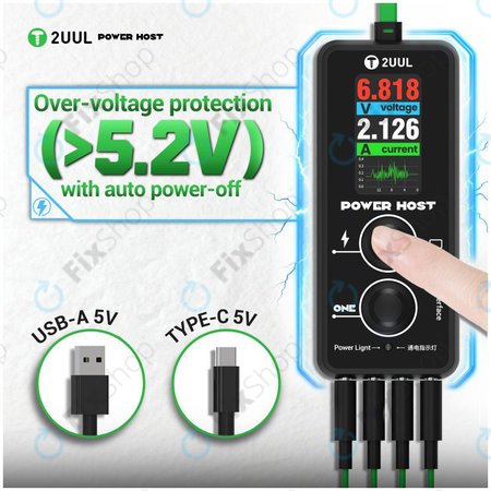 Ψηφιακός ελεγκτής τάσης και ρεύματος USB-C (Power Host), 2UUL PW15