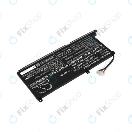 Μπαταρία για HP Pavilion Gaming 15,16, Spectre X360 15, 4500mAh, Li-Pol, 11.55V, 3ICP6/60/72, HQ