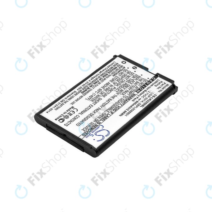 Μπαταρία για LG T500, 800mAh, Li-Ion, 3.7V, LGIP-531A, HQ