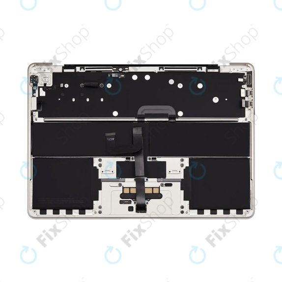 Άνω πλαίσιο πληκτρολογίου για MacBook Air 13", A3113 (2024), με πληκτρολόγιο US και μπαταρία, Starlight, 661-40229, Genuine Apple