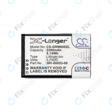 Battery για Garmin Montana 600 | 600T | 600t Camo | 650 | 650T | 680 | 680T | Monterra | 010-11599-00 | 010-11654-03 | 361-00053-00 | 361-00053-04 | 2200mAh | HQ