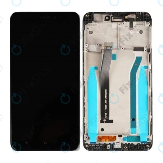 Συγκρότημα οθόνης για Xiaomi Redmi 4X, Μαύρο, Black, Aftermarket