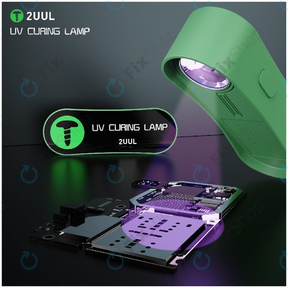 Μίνι λάμπα πολυμερισμού UV, 2UUL SC08
