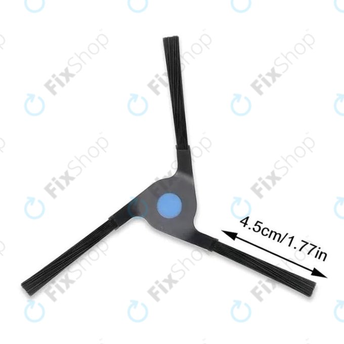 Πλαϊνή Βούρτσα (2τμχ) για Ecovacs Deebot X2-series | Μαύρο | Black