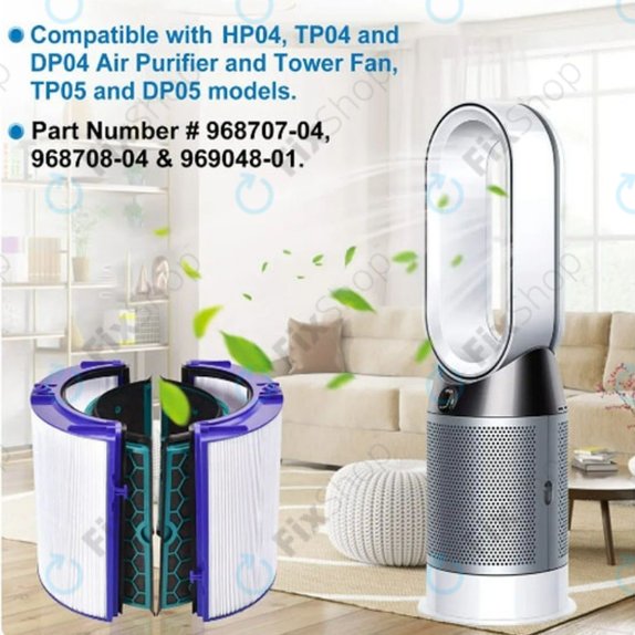 Σετ φίλτρων (HEPA + Ενεργός άνθρακας) για Dyson Pure Hot+Cool | Pure Cool