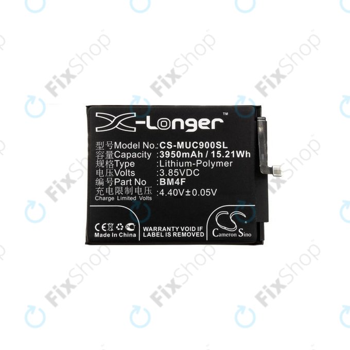 Μπαταρία για Xiaomi Mi 9 Lite M1904F3BG, Mi A3 M1906F9SH, M1906F9SI, BM4F, 3950mAh, HQ