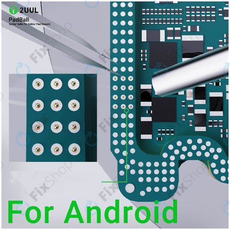 Μπίλιες συγκόλλησης για επισκευή Android, 2UUL PB02