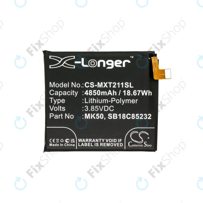 Μπαταρία για Motorola Moto G 5G XT2113, 4850mAh, Li-Pol, 3.85 V, MK50, HQ