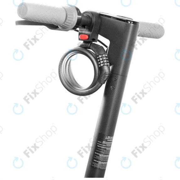 Combination cable lock για Segway Kickscooter P100SE | Ninebot ES1 | ES2 | ES4 | E22 | ES4