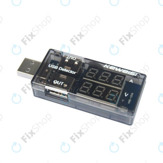 Ελεγκτής Φόρτισης USB για Smartphones (IN/OUT) για Keweisi