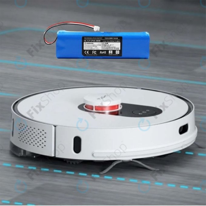 Μπαταρία για Xiaomi EVA, EVE Plus, Viomi S9, Dreame D10 Plus, L10, Lenovo T1 Pro, Lydsto R1, R1 Pro, S1, S1 Pro, XJT-2P4S-6800, 14.4V, 6800mAh