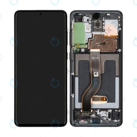 Συγκρότημα οθόνης για Samsung S20 Plus, G985F, Cosmic Black