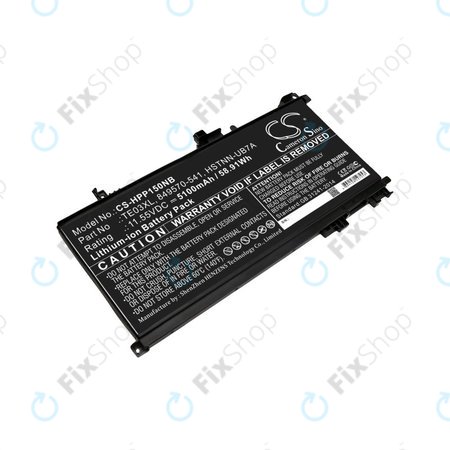 Μπαταρία για HP Omen 15, Pavilion 15, WASD 15, 5100mAh, Li-Ion, 11.55V, TE03XL, HQ