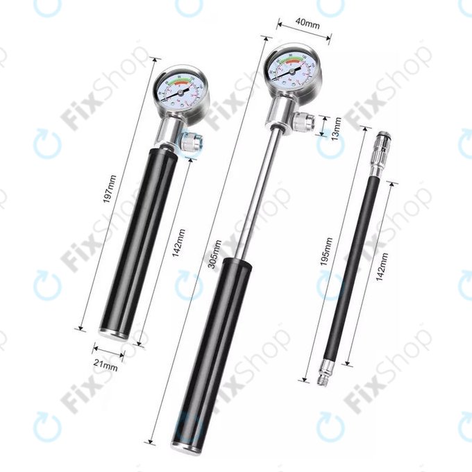 Αντλία με Πιεσόμετρο