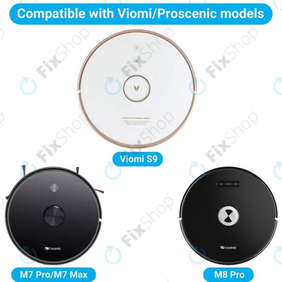 Κύρια Βούρτσα για Xiaomi Viomi S9 | Lydsto R1 | Proscenic M7 Pro | M8 Pro